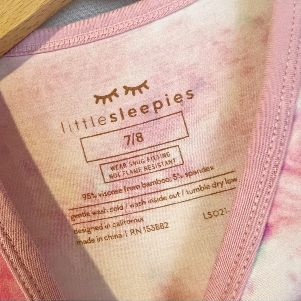 Little Sleepies Girl's Tie Dye Pajama‎ Top